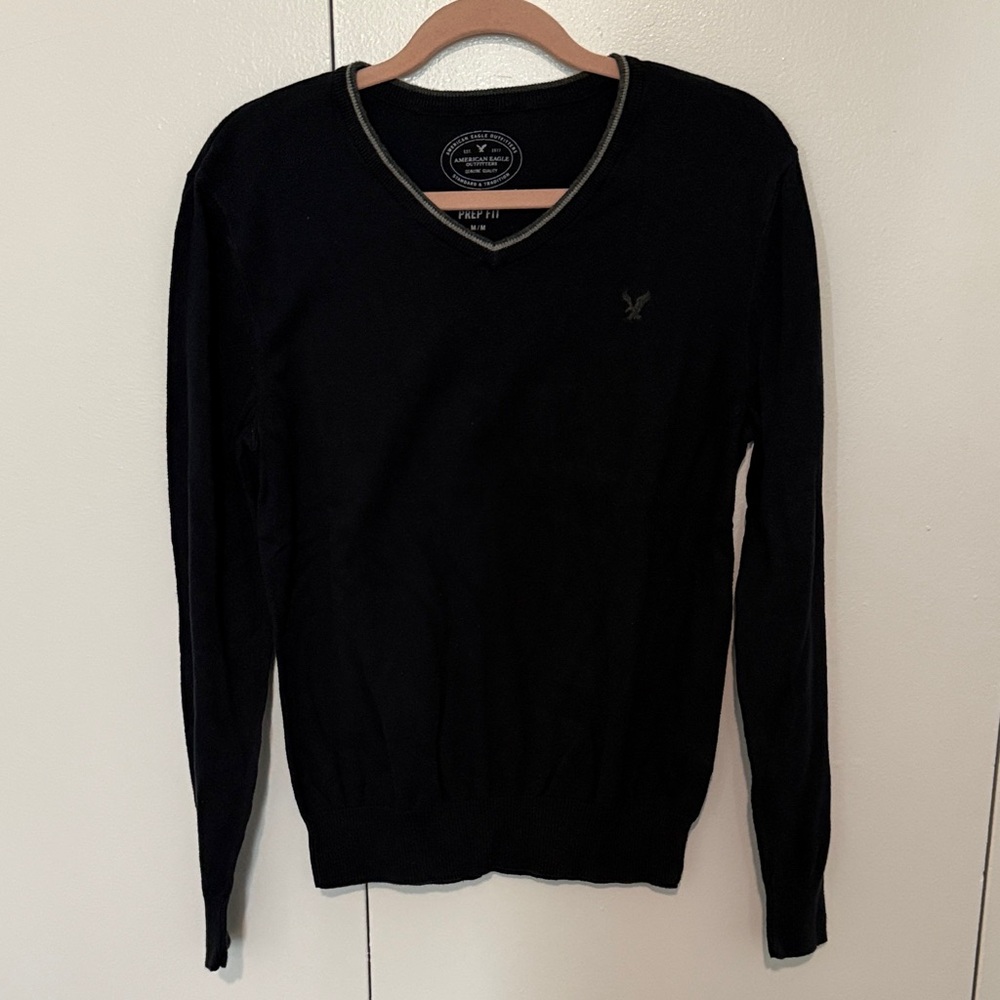 Vintage American Eagle Outfitters Black Prep Fit long sleeve